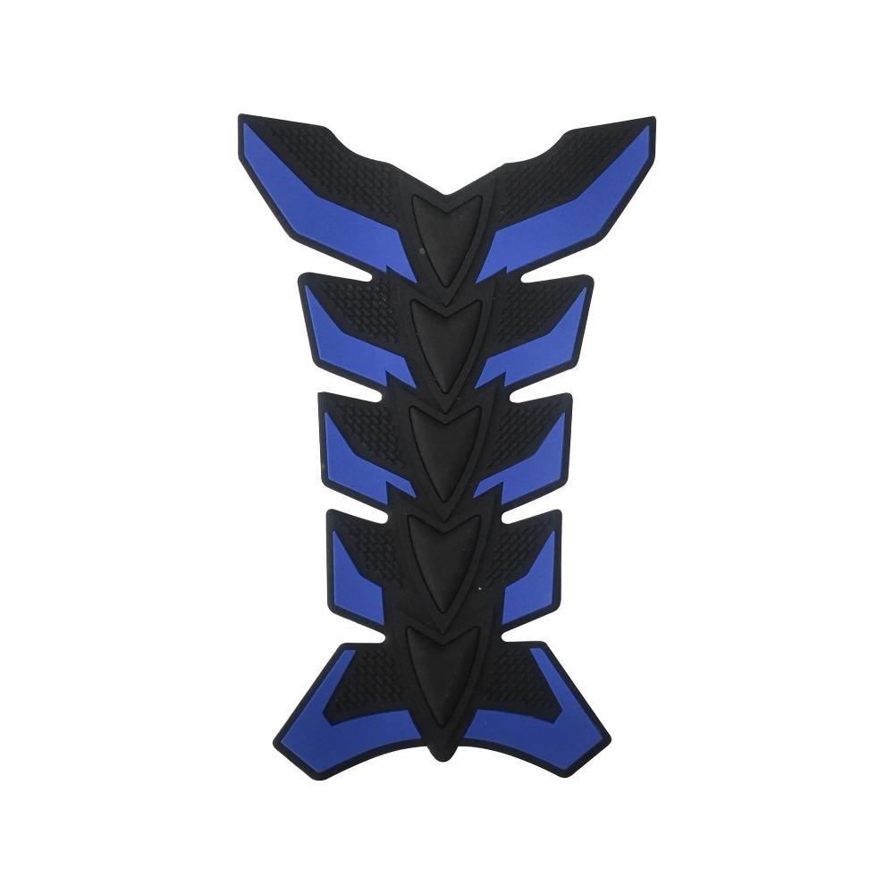 3D Scratch Covering Decals Fish Bone Shape Gas Fuel Oil Tank Pad Motorcycle Tank Sticker  Universal