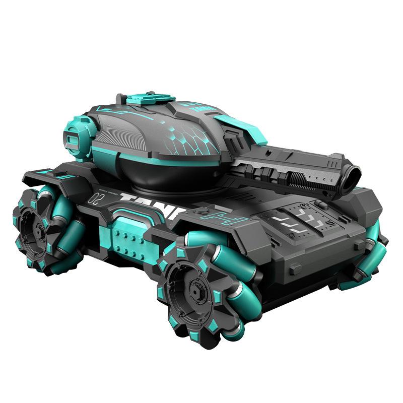 2.4G Gesture Sensing Remote Control Tank Car with Water Bomb Launch, Drifting, and Off-Road Racing for Kids