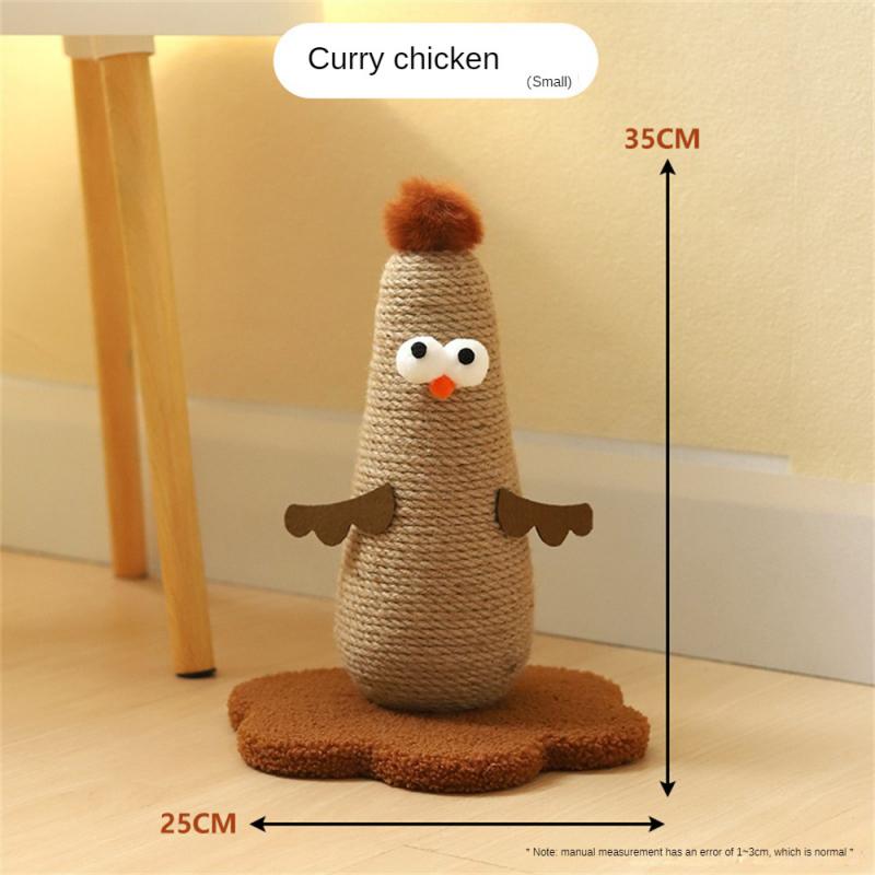 

Игрушка для кошек Доска для царапания кошек Вертикальная рама для лазанья кошек Цыпленок Когтеточка для кошек Расточка для когтей Juguetes Para Gatos