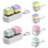 Stress Relief Keyboard Fidget Toys Diy Keycaps Toy Keyboard Keychain Finger Keycaps Work Office