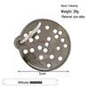 Zinc Alloy Kongming Puzzle Lock: Disentanglement Ring Educational Toy
