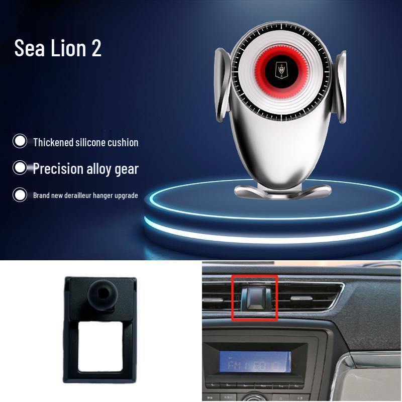 Jinbei Haishi Car Phone Holder - Air Vent Mount with Gravity Sensing.