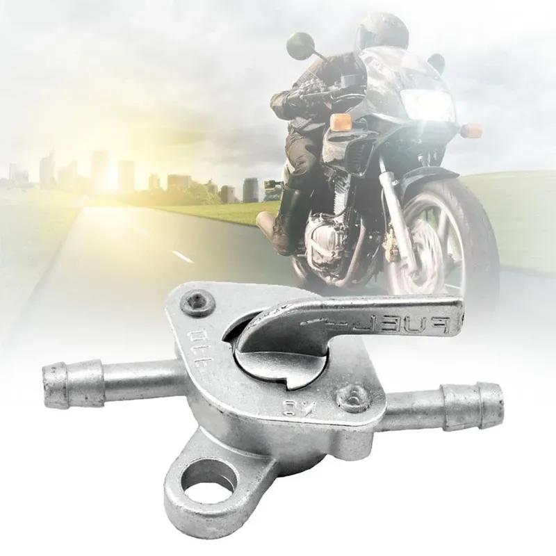 Hochwertiger Motorrad Gas Benzinventil Kraftstofftank Schalter Motorrad Mini Auto Schlüsselanhänger Ein Aus Zubehör Roller Kraftstoffhahn 6mm