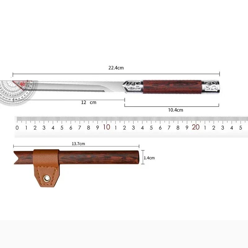 Exquisite Stainless Steel Small Straight Knife Fruit Knife Facas Sushi Household Sharp Portable Magic Pen Hand Meat Knife