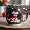 V8 Engine Themed Resin Mug Decorative Desk Ornament Car Enthusiasts Office Decor