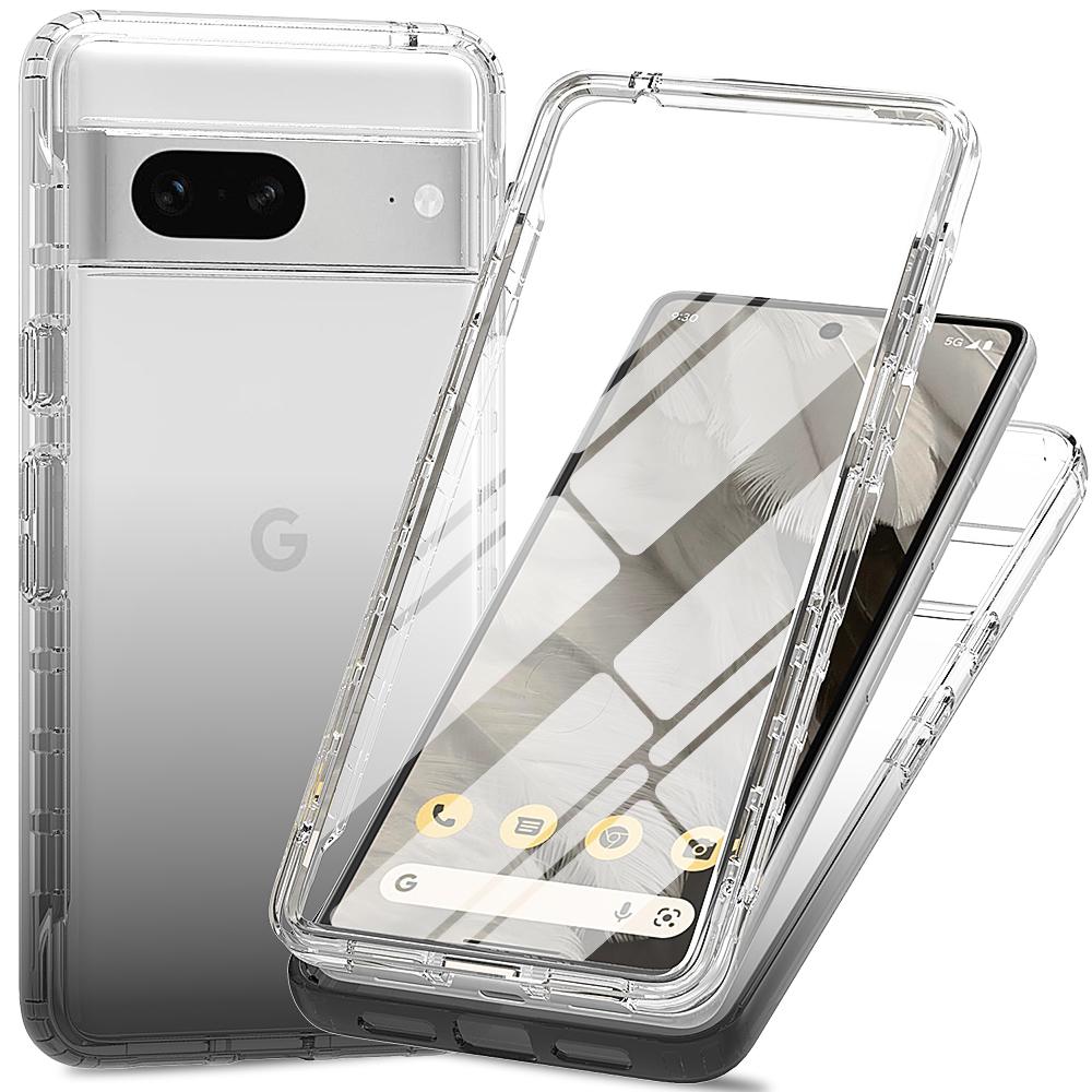 

Clear Full Body Rugged Protective Phone Case For Google Pixel 7 Pro, Built-in Screen Protector Fit Pixel 7/7A Phone Case Pixel 7&Case & Screen Protector