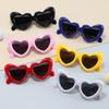 Fashion Children's Heart-shaped Sunglasses Cute Funny Boys Girls Love Heart Sun Glasses Outdoor UV400 Shades Photo Styling Props