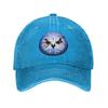 Amiga Psygnosis Owl Denim Cap Casual Baseball Caps Adjustable Hat Summer Unisex Baseball Hats