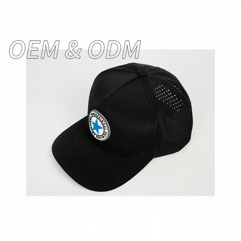 Custom Low MOQ Embossed 3D Print Santa Claus Minimalist Flat Brim Mesh Trucker Cap-Fashion Outdoor Sporty