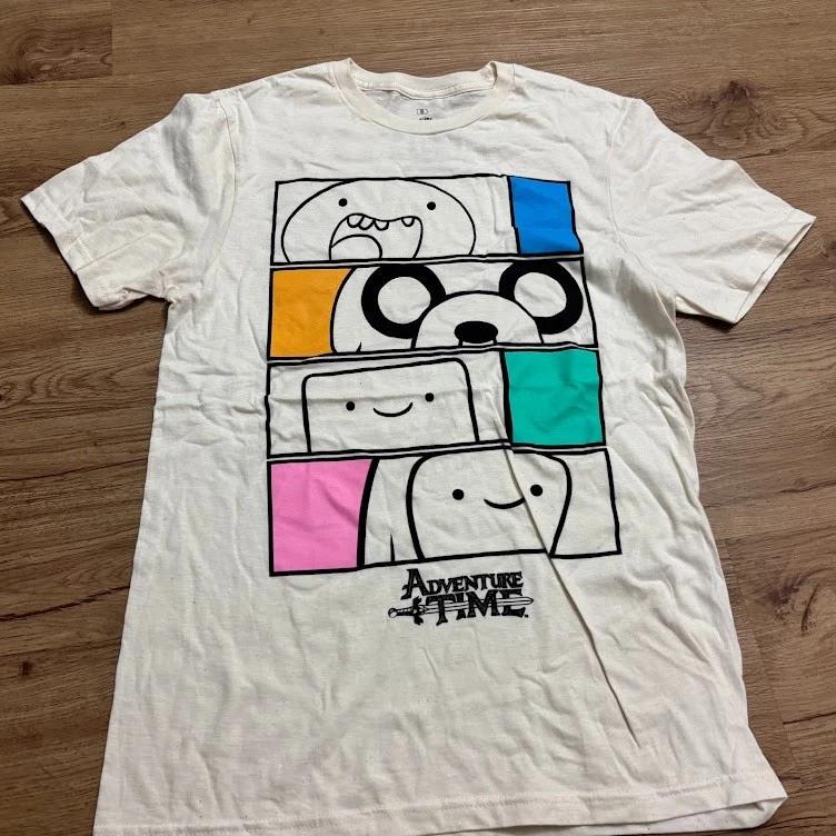 Cartoon Network Adventure Time Jake Finn BMO Bubblegum Panal Beige Size Large L