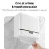 Paper Towel Dispenser Wall Mount Multifold Hand Paper Tissue Holder with Lock Waterproof Self Adhesive Tissue Box for