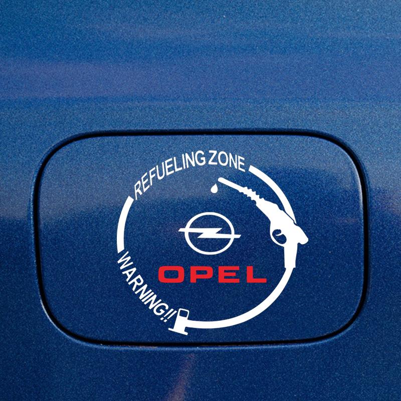 1 ks Nálepky na víčko palivové nádrže auta Vinylové Módní Dekorační Samolepky Příslušenství Pro Opel Astra j Insignia Astra g Corsa Zafira b Mokka Vivaro Meriva