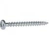 Wood Screw - SPAX - Pan Head Screw PZ2 - Ø 5 Mm - 90 Mm - White Galvanized Steel