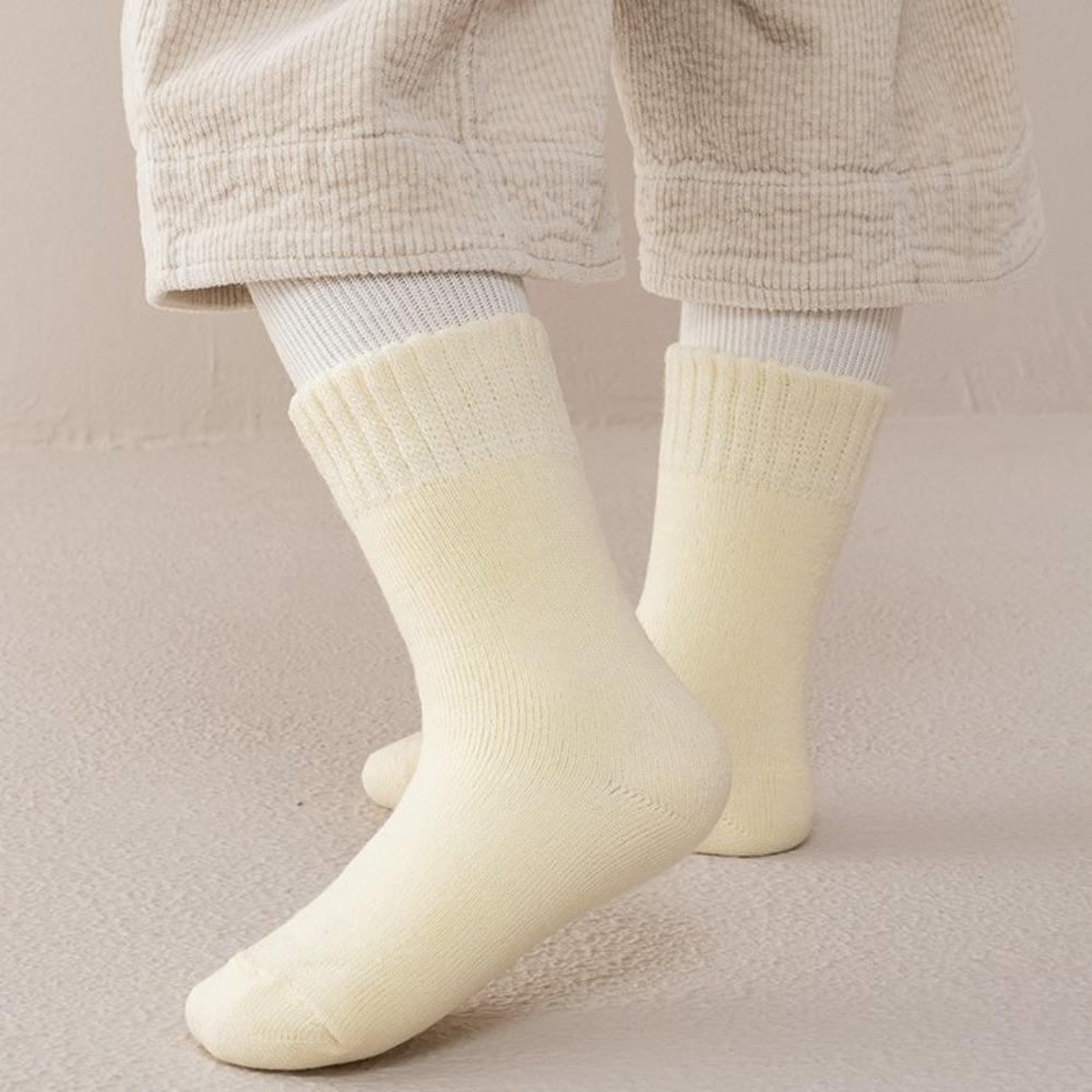 3 pairs Super Thicker Winter Socks Plush Warm Thermal Terry Socks New Wool Socks  for Toddlers