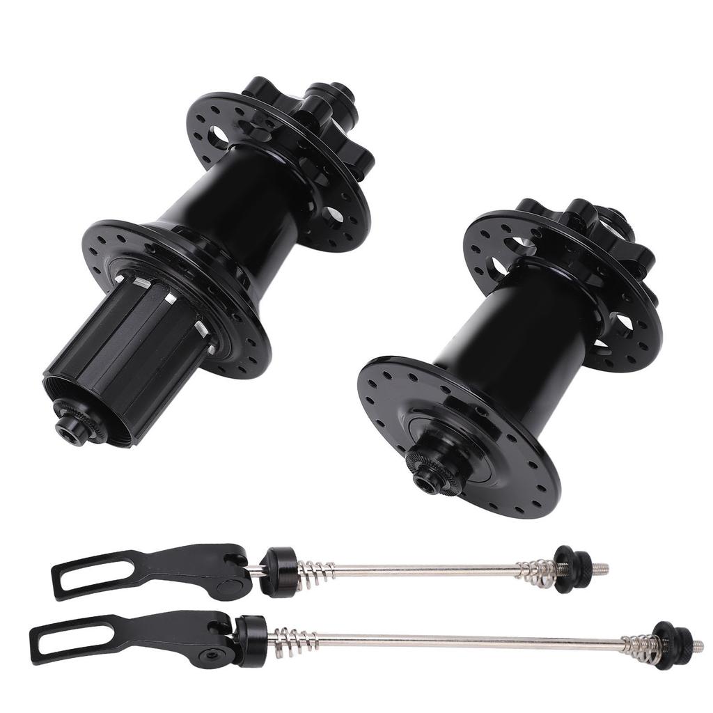MEROCA 1 Pair Mountain Bike Hub Quick Release Disc Card Brake Hub 32 Hole 6 Bolts Bike Hub for Mountain Bike
