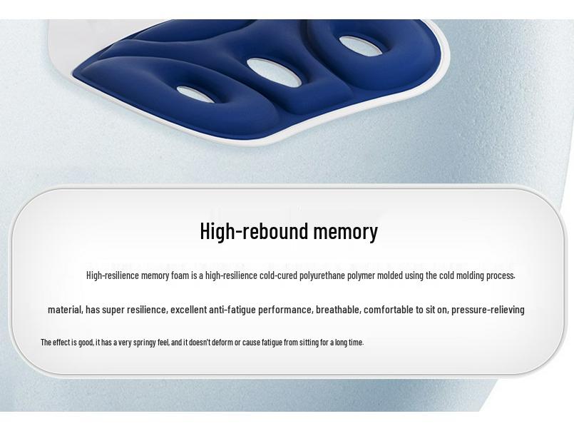 Ergonomic Lumbar Support Cushion for Office, Car, and Posture Correction