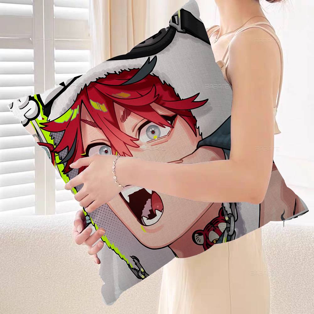 Manga Gokurakugai Pillow Gifts Home Office Furnishings Bedroom Sofa Car Cushion Cover Case Xcm