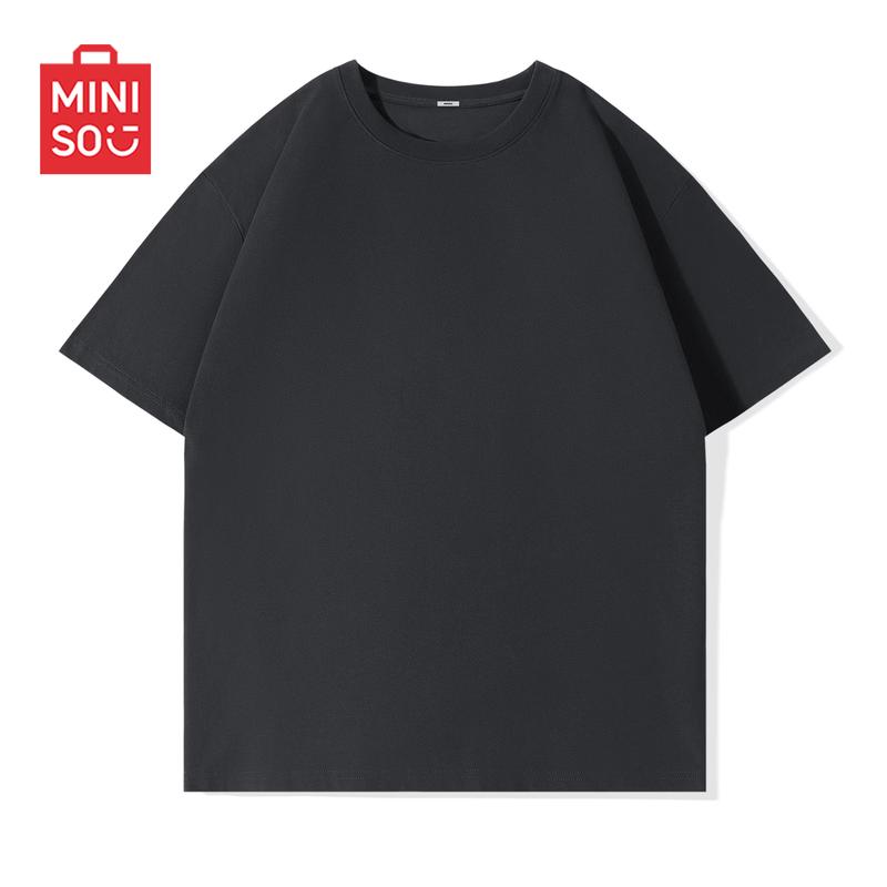 MINISO Men's Pure Cotton Short Sleeve T-Shirt