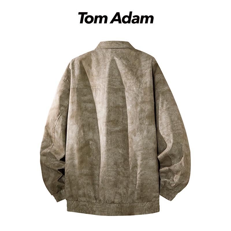 TOM ADAM 2025 Autumn Loose Fit Tie-Dye Workwear Jacket