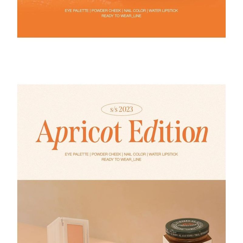 Bbi@ - Ready To Wear Eye Palette Apricot Edition