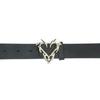Trendy Waist Belt Chain Punk Heart for Casual Costume Belt for Jeans Dress