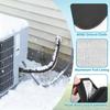 3 Layers HVAC Copper Pipe Insulation Cover 200x30cm 600D Oxford AC Pipe Insulation Covers  for Outside Copper Line Insulation Sl