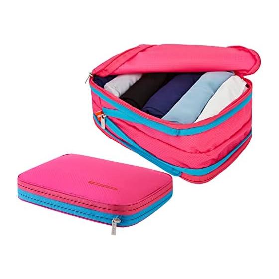 Bee Nesting Compression Bag Waterproof Travel Pouch Travel Compression Bag Clothes Compression Bag Storage Zipper Expandable Pace Saving 2 Storage
