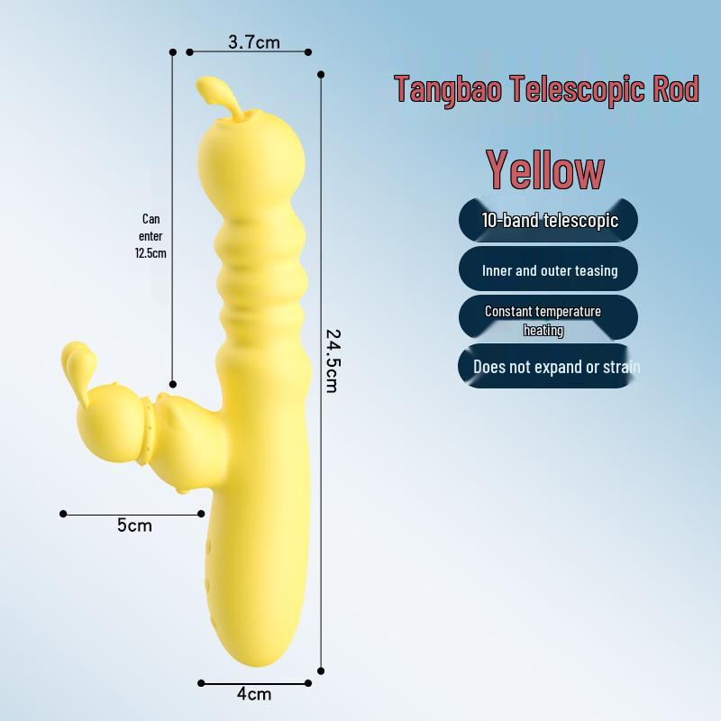 Vibrating Telescopic Massager for Adult Women - Fully Automatic