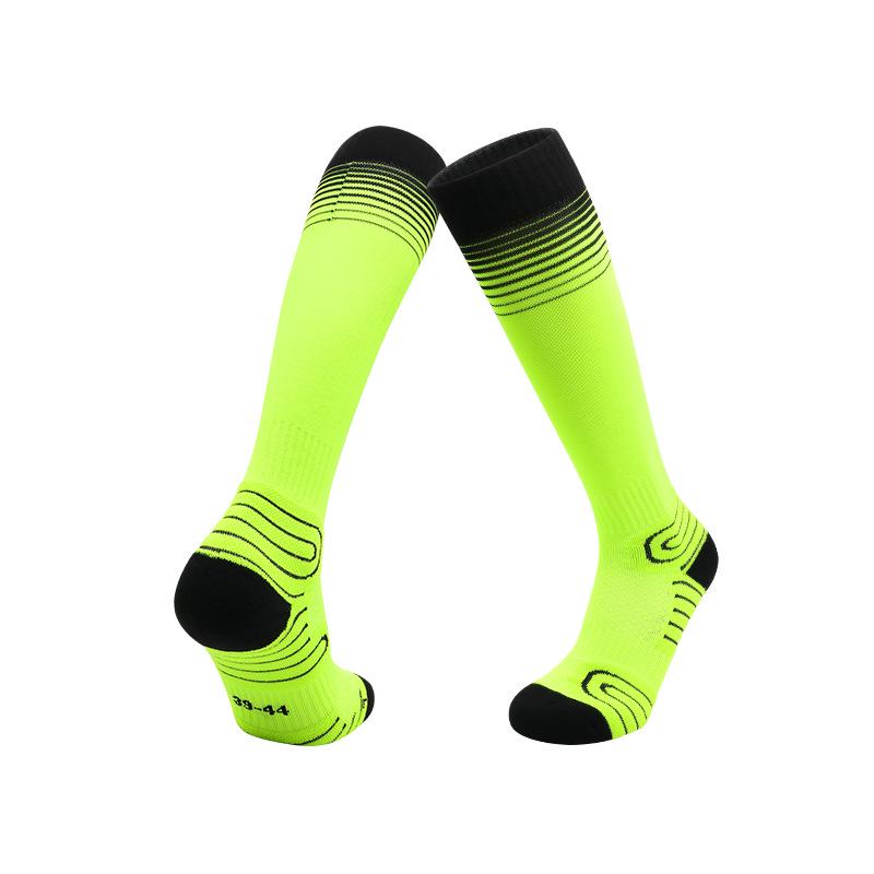 Summer Breathable Non-slip Professional World Cup Football Training Socks with Shock Absorption