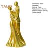 Dancing Couple Statue Resin Abstract Couple Ornament Desktop Hugging Couple Sculpture for Bedroom Living Room Decor Wedding Gift