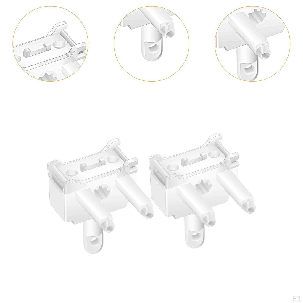 2 Pieces Vertical Control Replacement Spare Parts Sleek Easy to Use Installation for Living