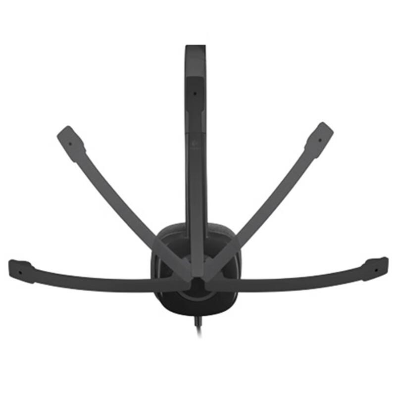 Logitech H151 Wired Stereo Headset with Noise-Cancelling Mic