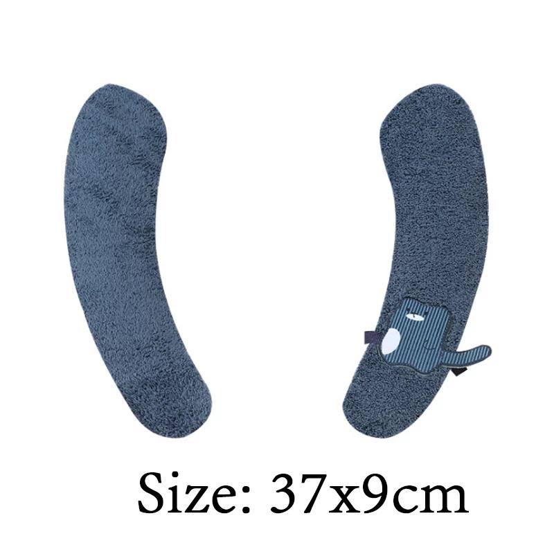 Bathroom Toilet Seat Cover Toilet Seat Cushion Waterproof and Washable Toilet Cover Paste Ring Toilet Lid Cover Accessories