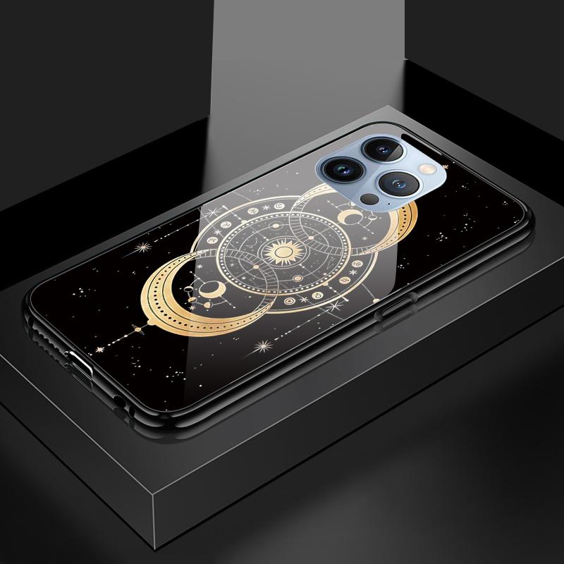 Tempered Glass Phone Case For OPPO Reno13 Reno14 Realme 11 12Pro 14 GTNeo6 C21Y C53 C75 OnePlus Nord2 NordCE3Lite Soft Edge Shockproof Smooth Shell