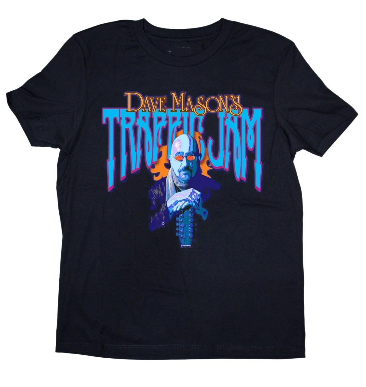 Inspired R.I.P Dave Mason Feelin Alright Pschedelic Black Shirt CL1066 S