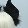 Cat Bat Faux Furs Ears Headband Cute Halloween Fancy Dress Cosplay Costume Handmade Animal Furry Ears Hair Hoop Women