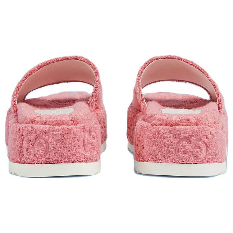 Gucci Wmns Gg Platform Sandal 'Wild Rose' Women's 700599 U2O00 5815