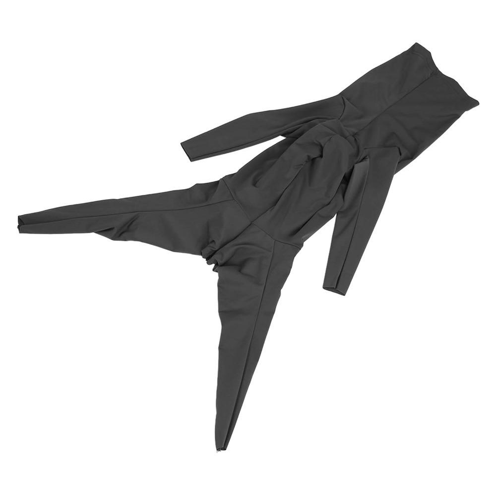 Zipper Closure Dog Recovery Suit Elastic Zipper Dog Outfit Dog Four-legged Jumpsuit Anti Licking