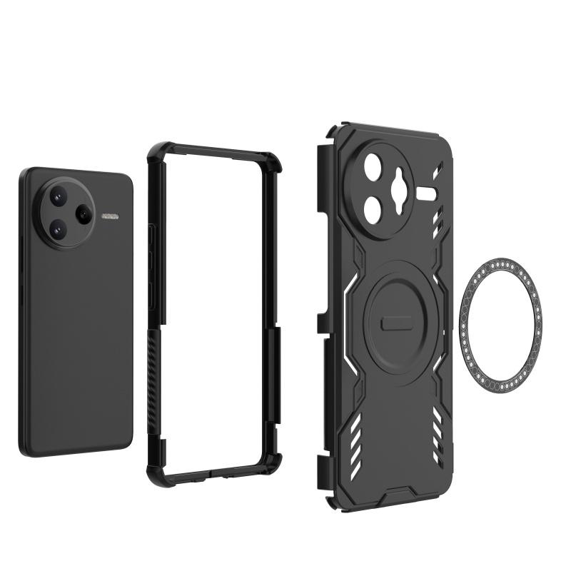 For Poco F7 Ultra Case Cover Xiaomi Poco F7 Ultra Capas Annular Magnetic Adsorption Wireless Charge Back Fundas Poco F7 Ultra