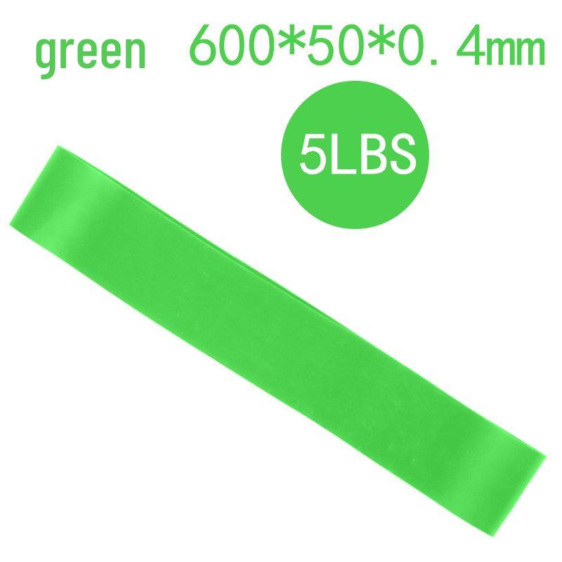 Women's Colored Resistance Bands for Yoga, Glute Training, and Fitness