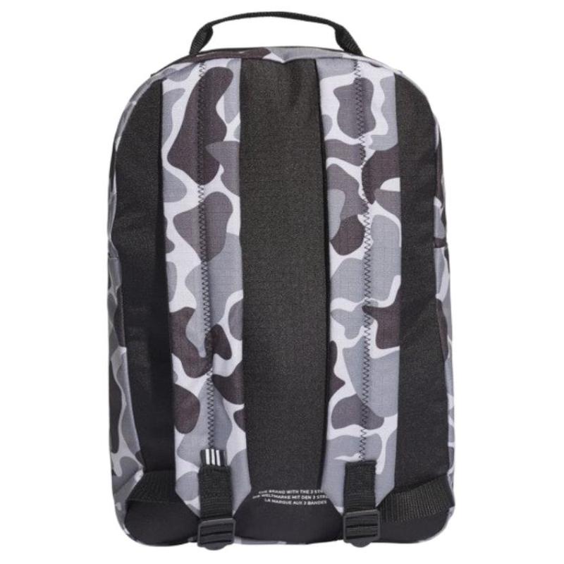 Adidas Originals Pattern Backpack Unisex Gray Black Adidas DH1014