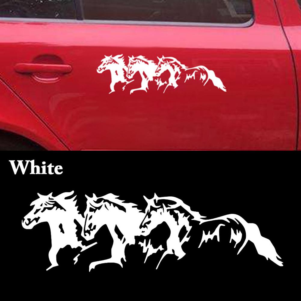 Waterproof Car Sticker Black Decoration Sticker PET Material