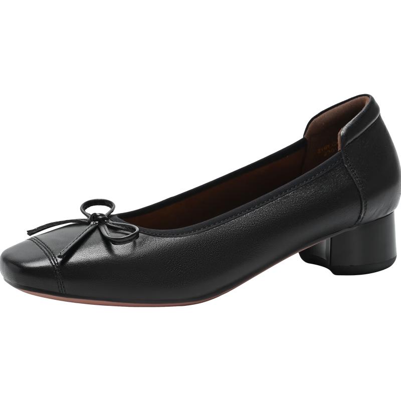 ZHR Women s Soft Sheepskin Slip-on Ballet Flats 39