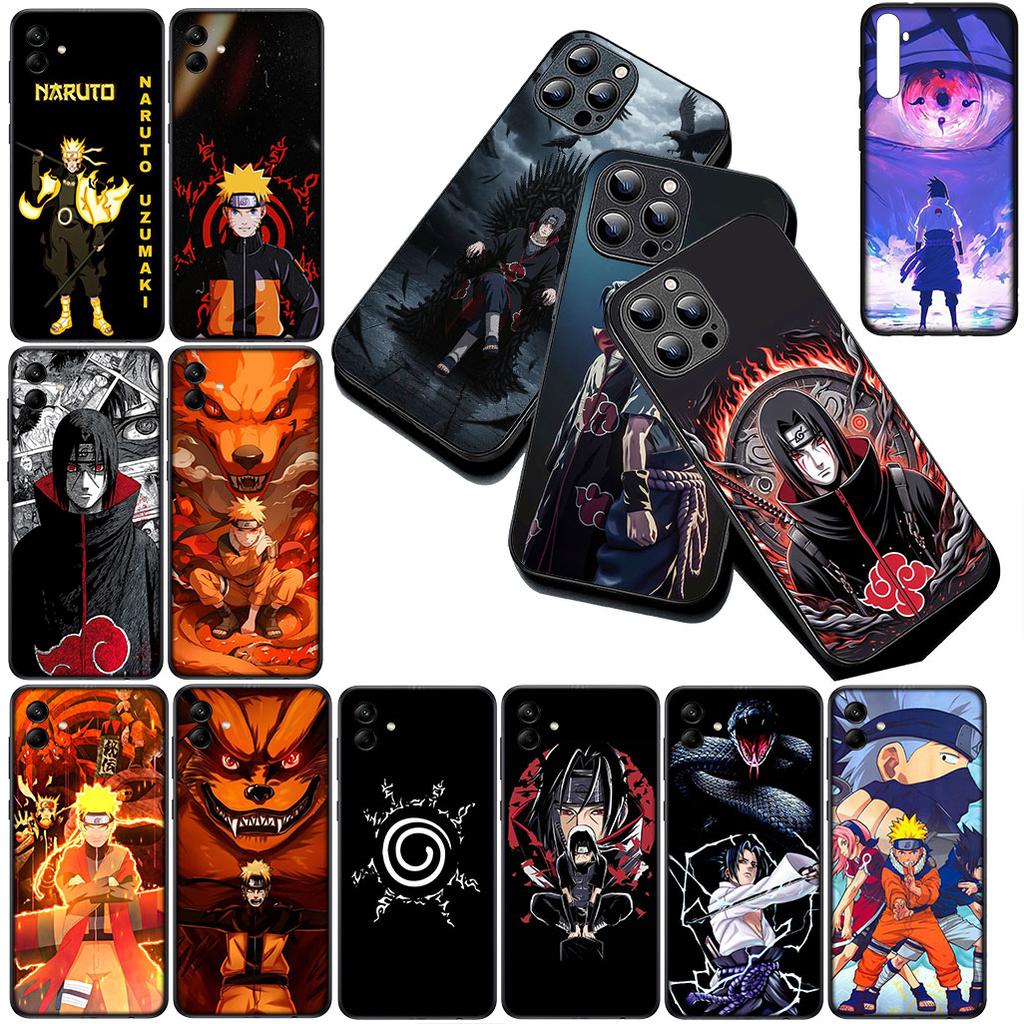 Uchiha Sasuke Narutos Itachi Phone Cover for Samsung Galaxy S23 S22 S21 S20 FE Ultra Plus + S23FE A50 A51 A12 Protective Case