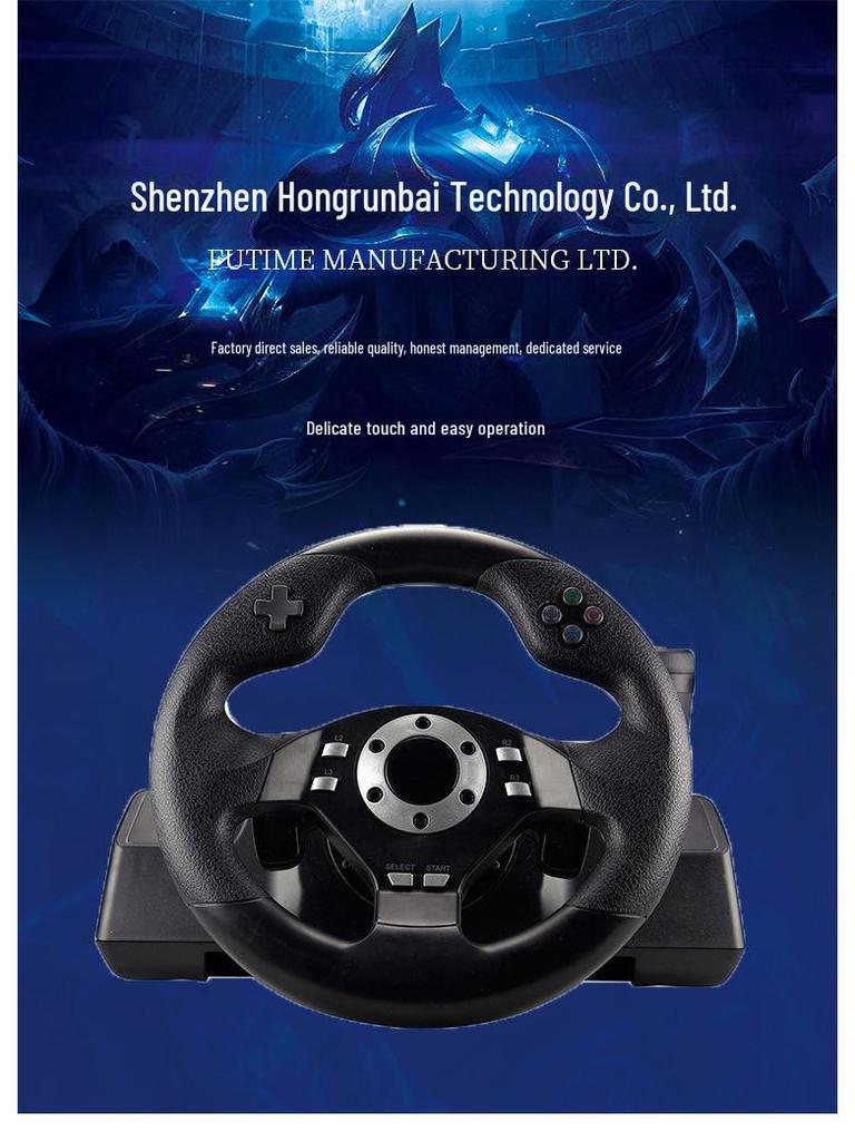 Gwell Racing Ratt - Kompatibelt med PC, PS3, X-INPUT og Steam.