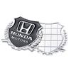 DNFC9 2pcs 3D Car Body Emblem Metal Stickers Trunk Window Decal For Honda Mugen Jazz Fit CRV Civic Type R Accord Odyssey Accessories