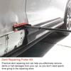 Car Dent Repairing Puller Kit Paintless Glue Pulling Tabs Tool Auto Body Sheet Metal Dent Removal Tool with Metal Rod