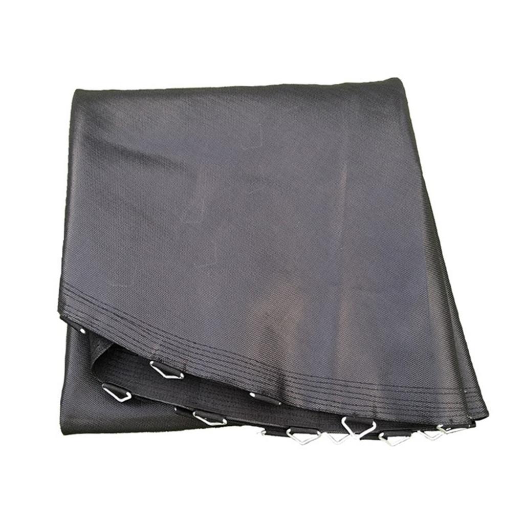 Tapete de Trampolim com Argolas V Alta Elasticidade Tapetes Redondos de Pulo Substituição Almofada de Pulo Resistente à Água Acessório de Trampolim