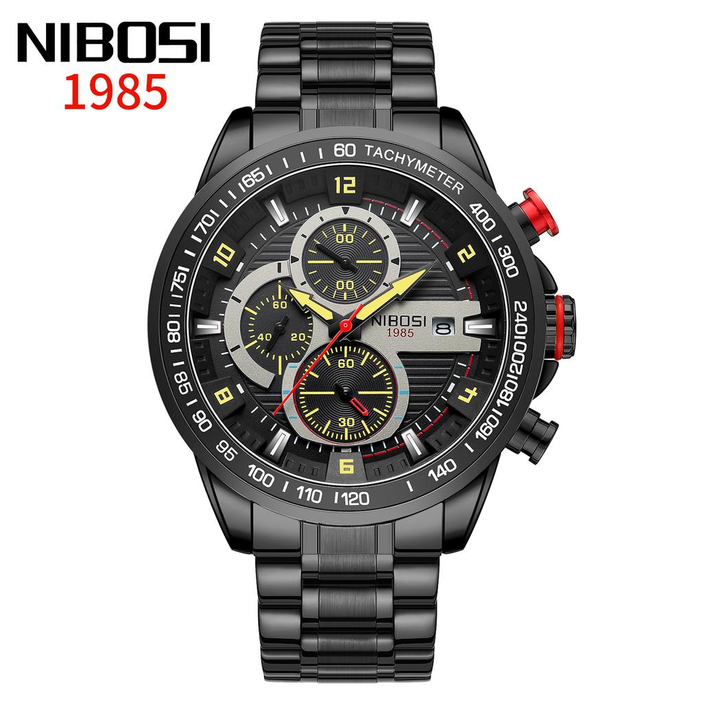 Fashion Large Dial Men'S Watch, Furnace Vacuum Plated Stainless Steel With Quartz Watch Men