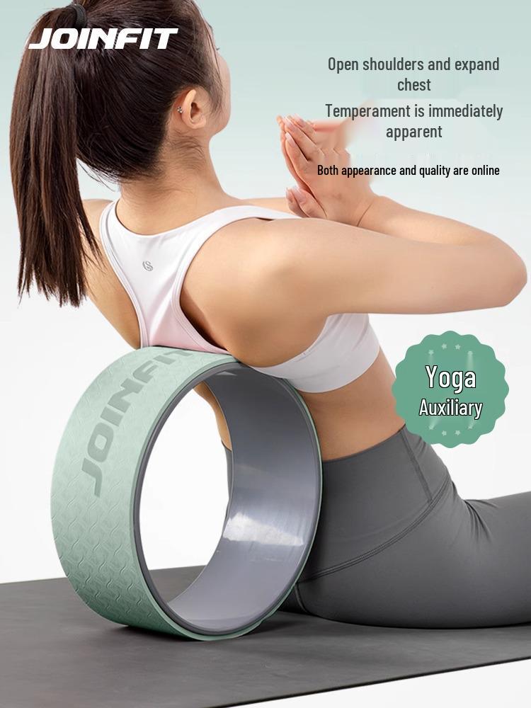 Joinfit Backbend Yoga Wheel: Beginner-Friendly Yoga Equipment for Back Exercises and Stretching at Home